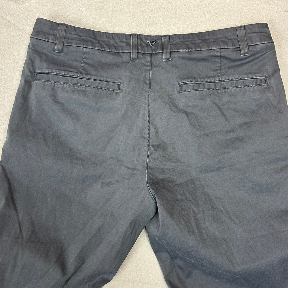 Birddogs Lined Chino Pants Stretch Built-in Liner Mens 36x32 Gray - Picture 12 of 14